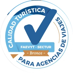 Sello Calidad Turística FAEVYT-SECTUR Bronce para Agencias de Viajes